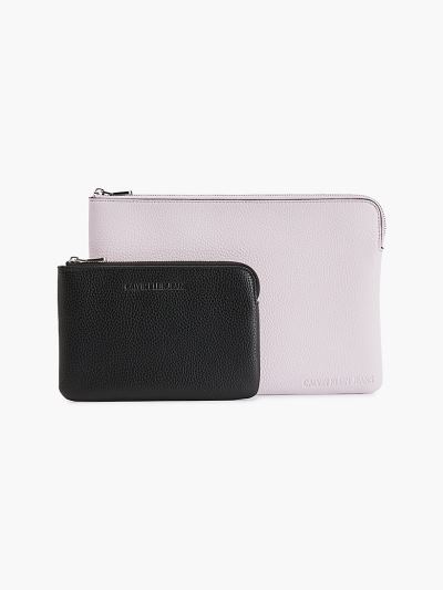 Calvin Klein Táskák & Kiegészítők HU896359 | Calvin Klein Pouch Női Ajándékszett Fekete / Rózsaszín